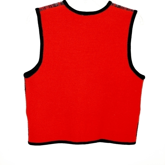 VTG 100% Wool Scottish Terrier Dog Sweater Vest - Picture 8 of 10